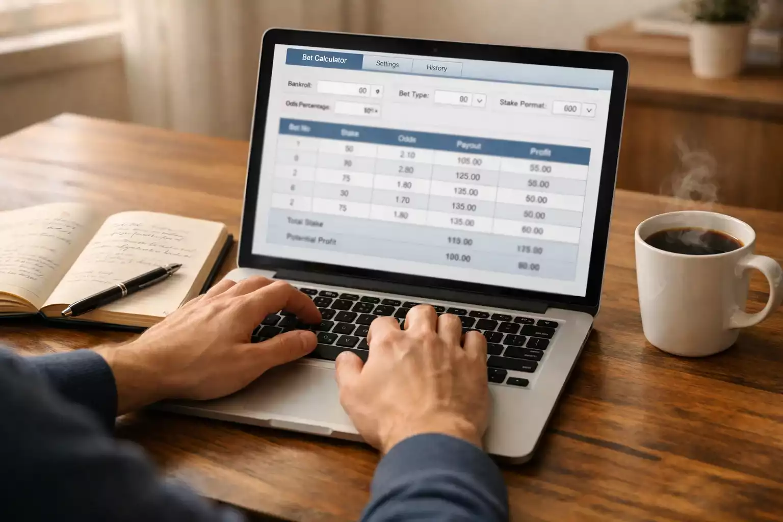 Calcolatore sistemi scommesse online