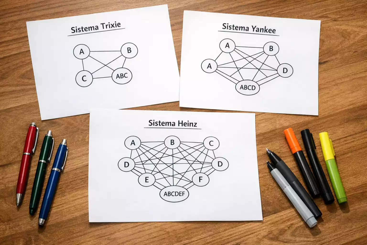 Esempi calcolo Trixie Yankee Heinz